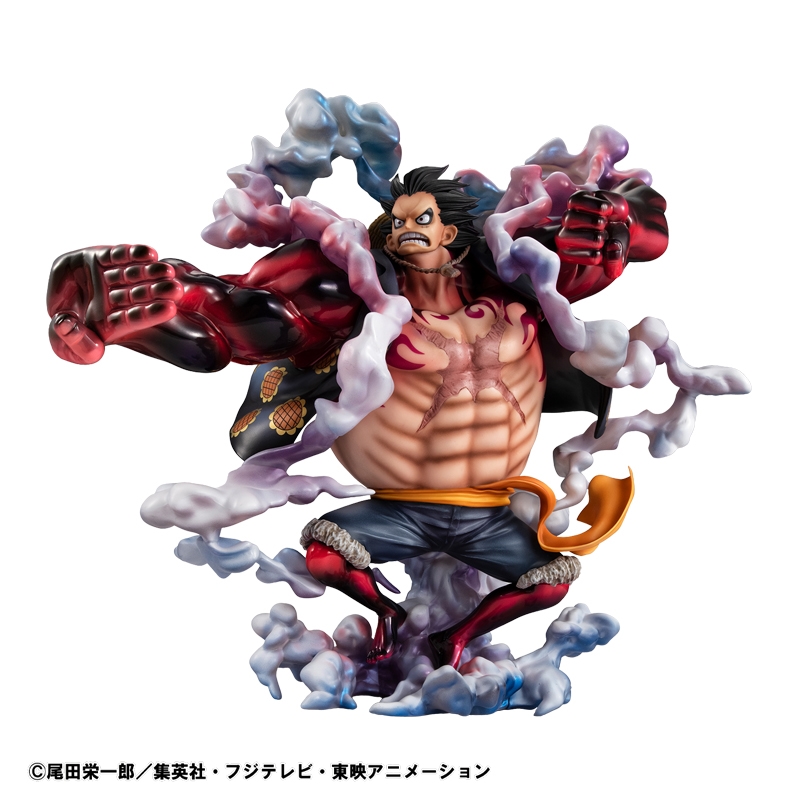 『ＯＮＥ　ＰＩＥＣＥ』Ｐｏｒｔｒａｉｔ．Ｏｆ．Ｐｉｒａｔｅｓ　”ＳＡ－ＭＡＸＩＭＵＭ”　モンキー・Ｄ・ルフィ　ギア”４”「弾む男」　１０ｔｈ　ＬＩＭＩＴＥＤ　Ｖｅｒ．