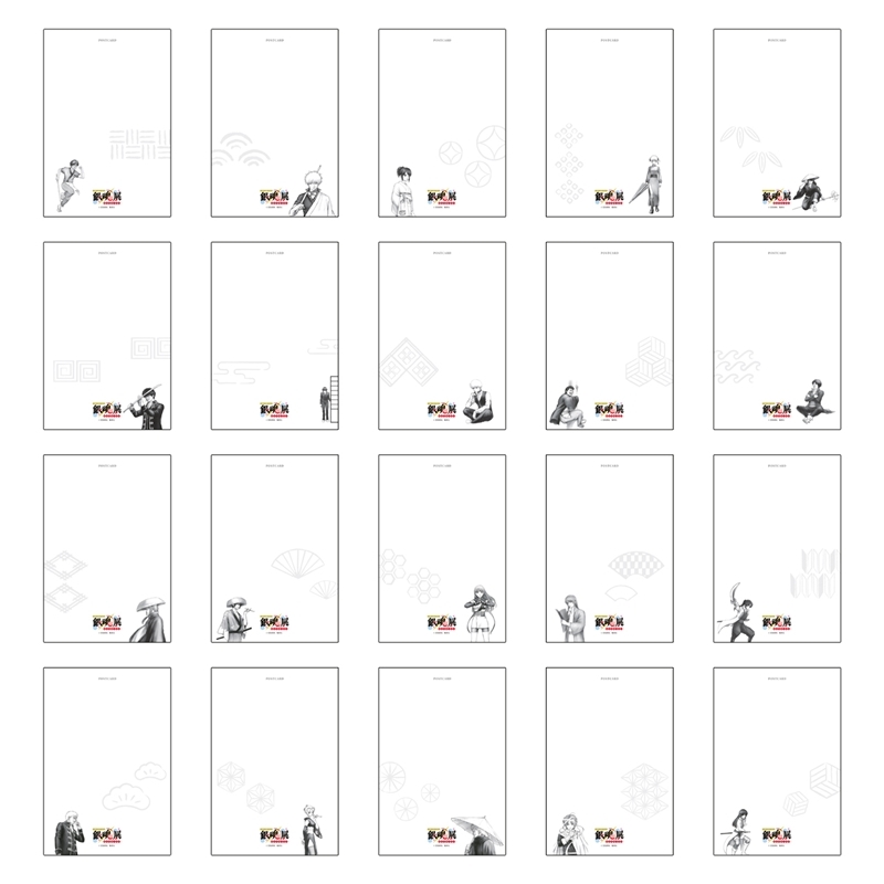 『銀魂』缶入りポストカードセット（２０枚入り）　＜銀魂展＞ＢＤ４