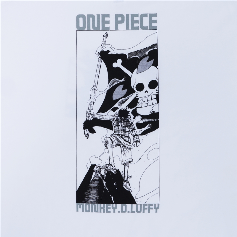 ONE PIECE』Tee White モンキー・D・ルフィ M