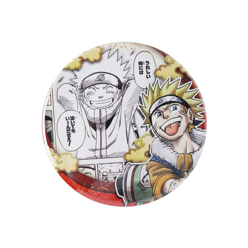 『ＮＡＲＵＴＯ－ナルト－』コレクション缶バッジ　“ＨＥＲＯＥＳ”　【うずまきナルト】　（全１０種／ランダム１種入り）　ＢＦ２