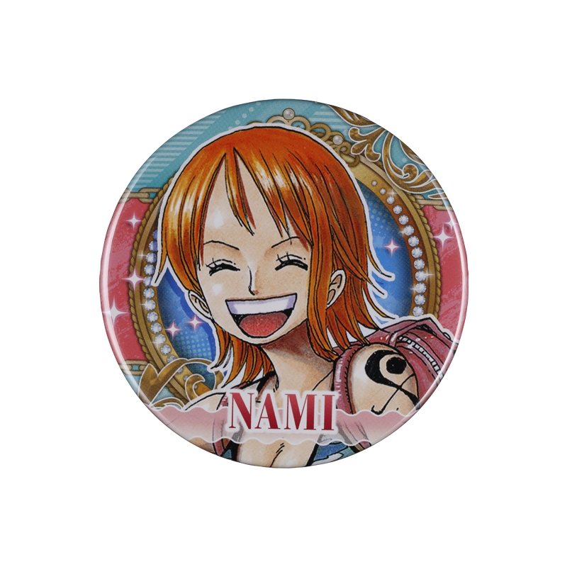 『ＯＮＥ　ＰＩＥＣＥ』コレクション缶バッジ　“ＨＥＲＯＩＮＥＳ”　第１弾　（全１６種／ランダム１種入り）　ＢＦ３