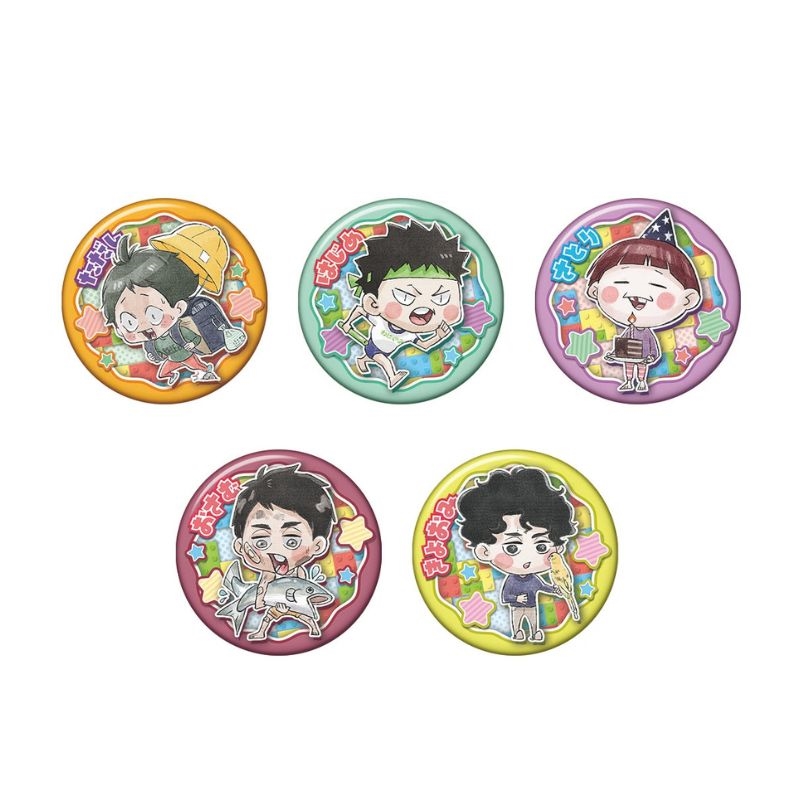 『ハイキュー！！』コレクション缶バッジ　「助走（影山飛雄）」　全種セット　（全１７種入り）　＜ハイキュー！！展　挑戦者たち＞　ＢＦ４