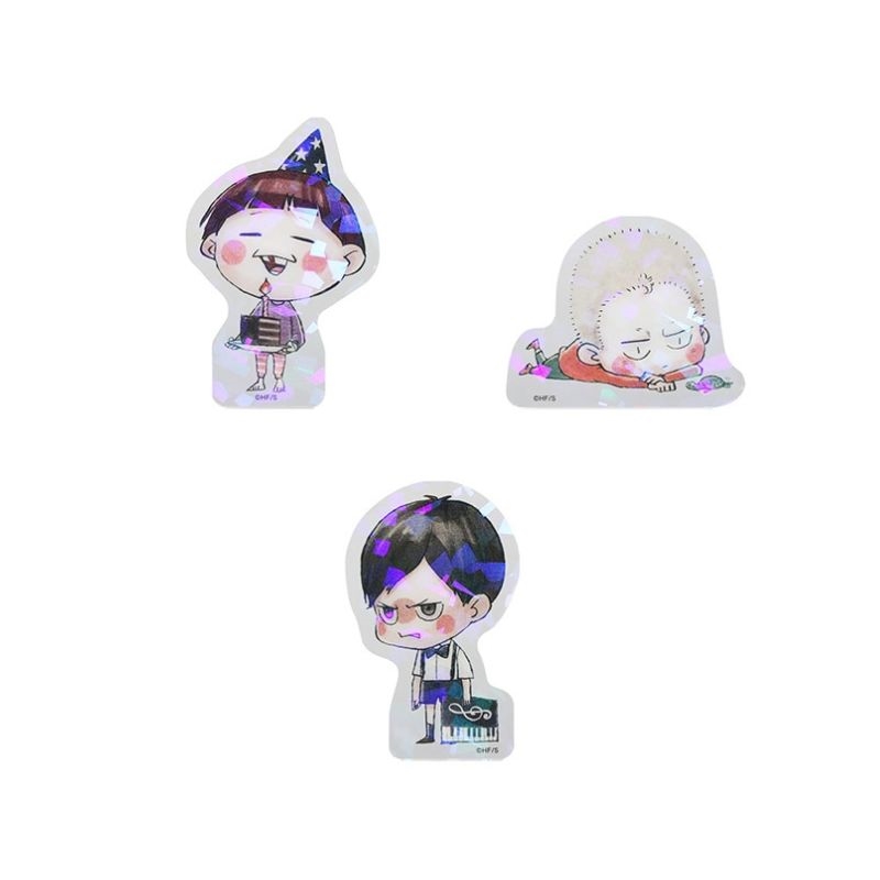 『ハイキュー！！』ホログラムスタンドブロックコレクション　［みにキュー！！みやぎぐみ］　（全１０種／ランダム１種入り）　＜ハイキュー！！展　挑戦者たち＞　ＢＦ４