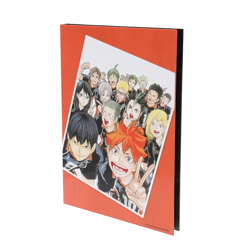 『ハイキュー！！』スペシャルディスプレイ缶バッジＢＯＯＫ　烏野高校Ｖｅｒ．　ＢＦ３
