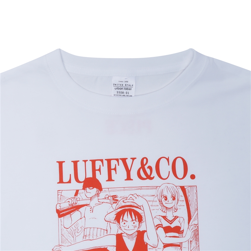 ONE PIECE』Tee White ルフィ＆ゾロ＆ナミ Mサイズ