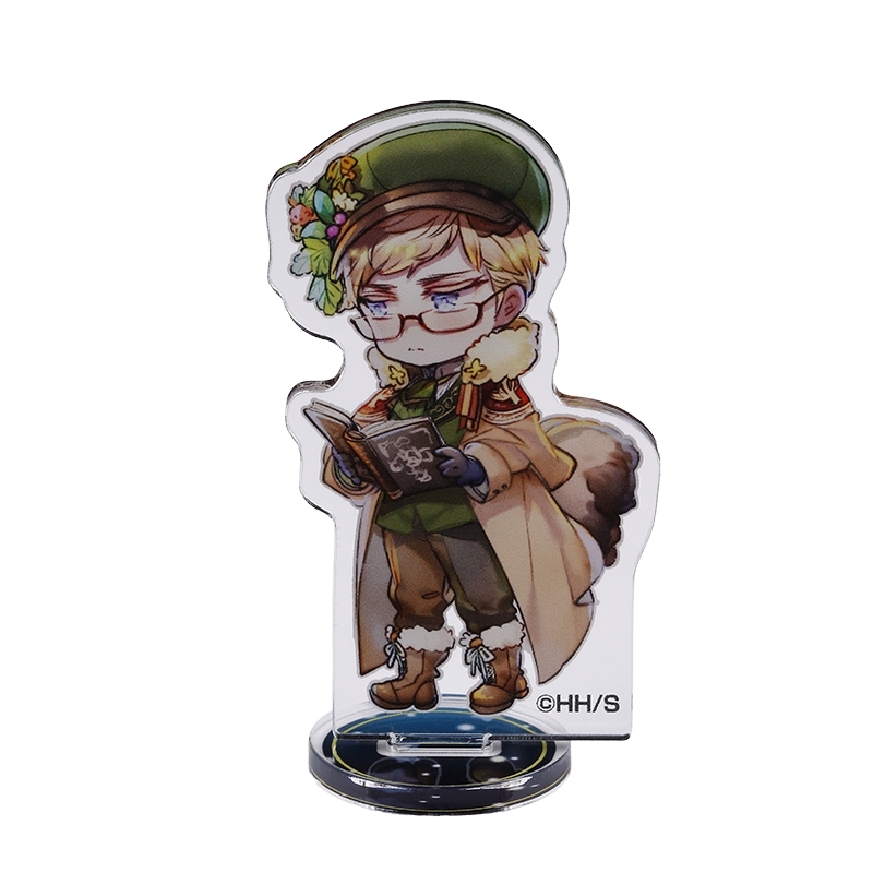 ＪＣＳ限定　『ヘタリアＷｏｒｌｄ☆Ｓｔａｒｓ』アクリルｍｉｎｉフィギュア５体セット～あんまり怖くないモンスター図鑑２～　ＢＦ３