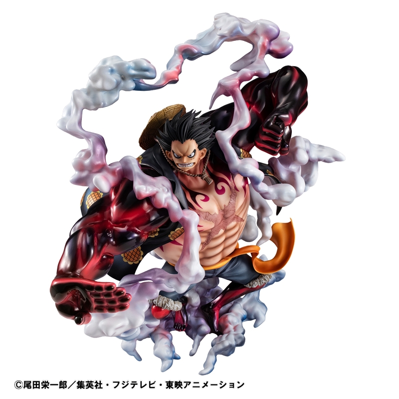 『ＯＮＥ　ＰＩＥＣＥ』Ｐｏｒｔｒａｉｔ．Ｏｆ．Ｐｉｒａｔｅｓ　”ＳＡ－ＭＡＸＩＭＵＭ”　モンキー・Ｄ・ルフィ　ギア”４”「弾む男」　１０ｔｈ　ＬＩＭＩＴＥＤ　Ｖｅｒ．