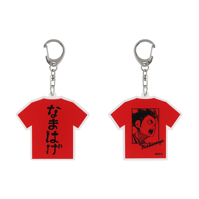 ハイキュー！！』Ｔシャツキーホルダーコレクション 第１弾 （全８種／ランダム１種入り） ＢＤ３: アクセサリー類|集英社ジャンプキャラクターズストア