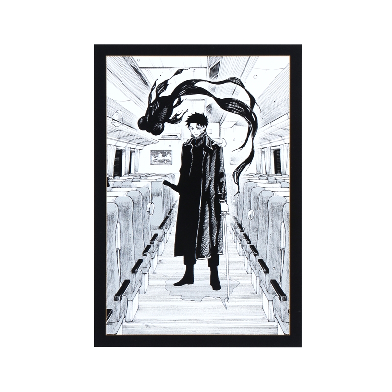 『カグラバチ』フレーム付きポストカード５枚セット　ＭＯＮＯＣＨＲＯＭＥ　ＢＥ４－ＡＮＴ