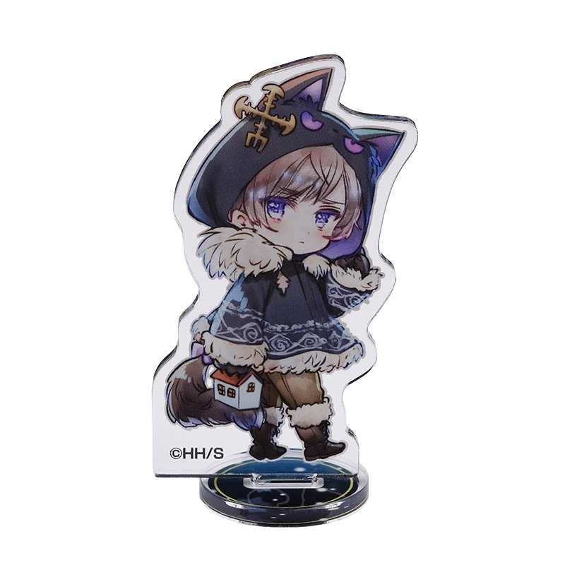 ＪＣＳ限定　『ヘタリアＷｏｒｌｄ☆Ｓｔａｒｓ』アクリルｍｉｎｉフィギュア５体セット～あんまり怖くないモンスター図鑑２～　ＢＦ３