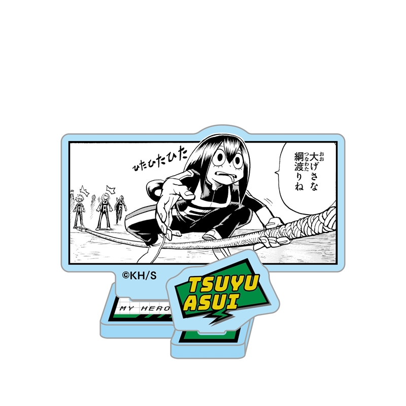 ＪＣＳ限定　『僕のヒーローアカデミア』アクリルフィギュアコレクション“ＨＥＲＯＥＳ”　蛙吹梅雨　全種セット　（全１０種入り）　ＢＦ１