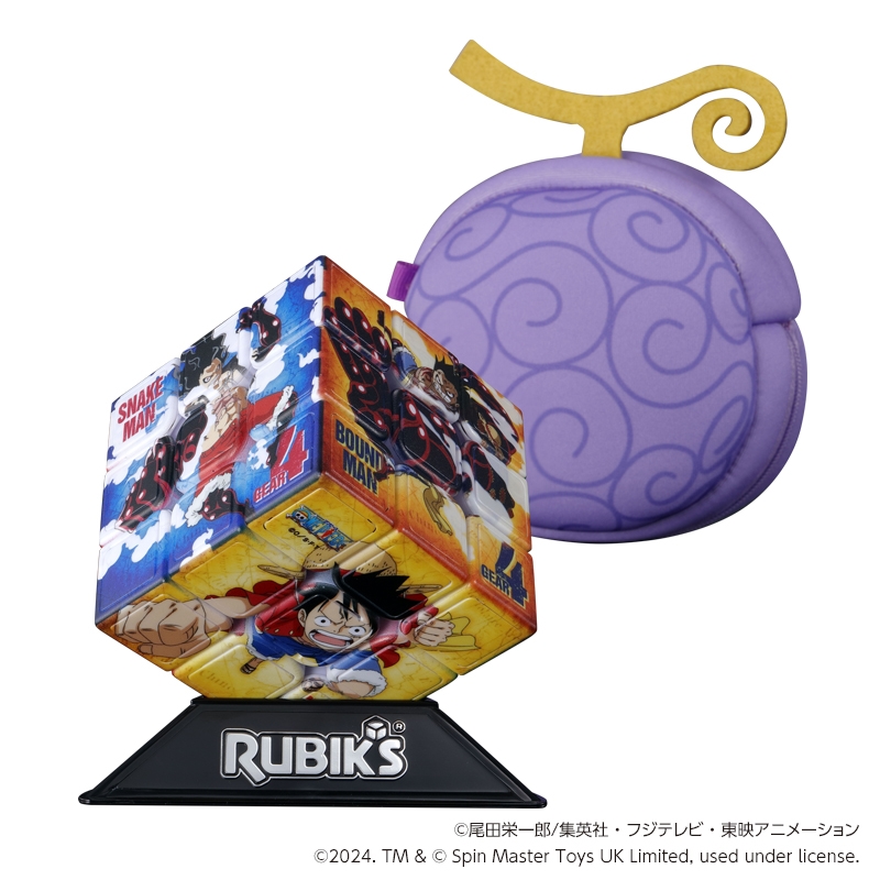 『ONE PIECE』x RUBIK’S　ルービックキューブ　モンキー・D・ルフィ　Ver．