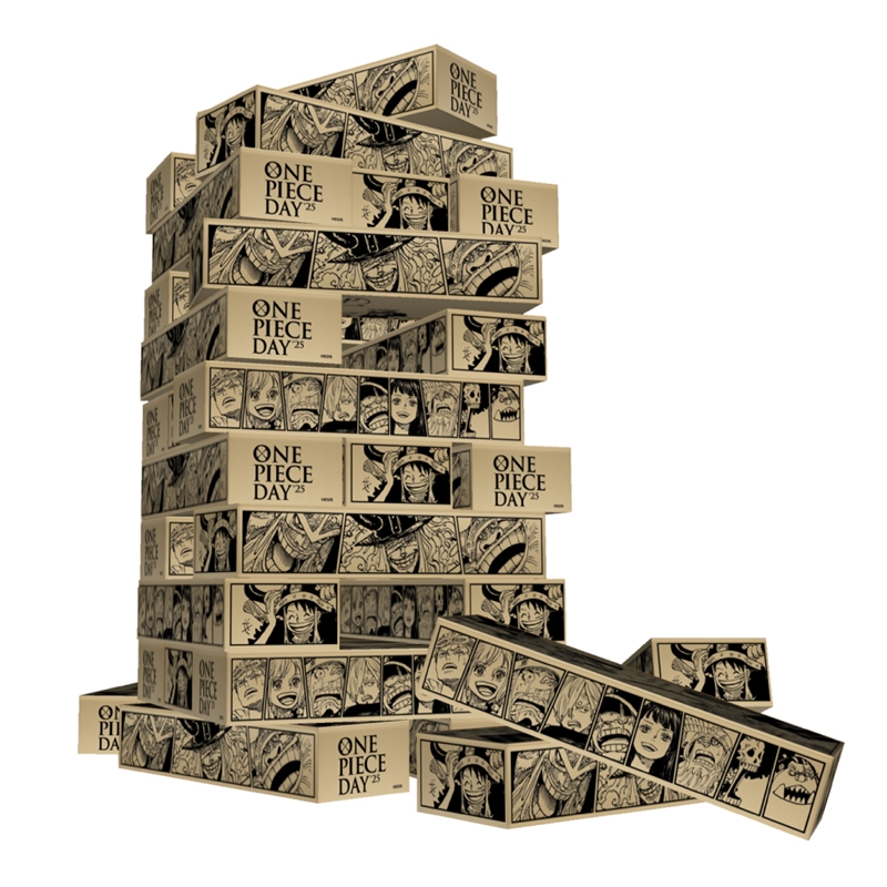 『ONE PIECE』でっけェダンボール製バランスタワー