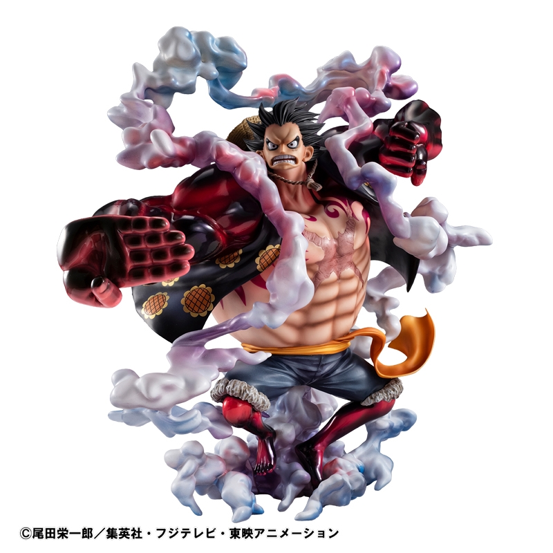 『ＯＮＥ　ＰＩＥＣＥ』Ｐｏｒｔｒａｉｔ．Ｏｆ．Ｐｉｒａｔｅｓ　”ＳＡ－ＭＡＸＩＭＵＭ”　モンキー・Ｄ・ルフィ　ギア”４”「弾む男」　１０ｔｈ　ＬＩＭＩＴＥＤ　Ｖｅｒ．