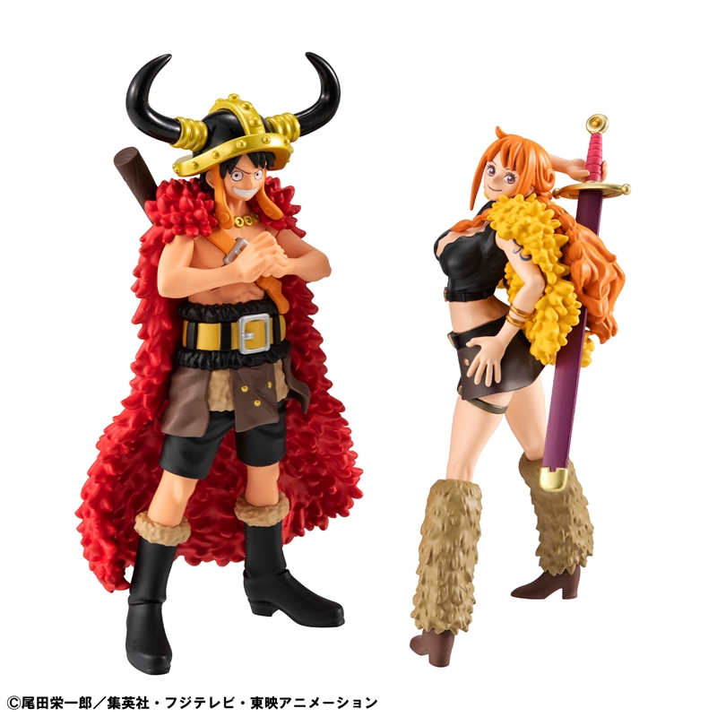 『ＯＮＥ　ＰＩＥＣＥ』ＷＡＬＬＳＴＡＲ　モンキー・Ｄ・ルフィ＆ナミセット（エルバフ編）【特典ステッカー付き】