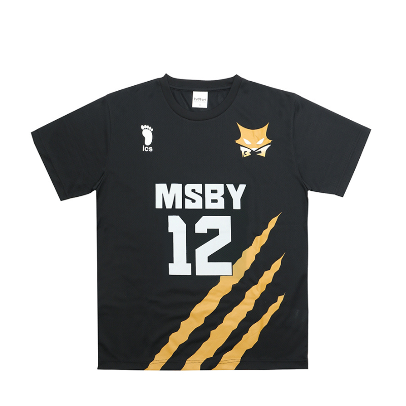 『ハイキュー！！』ユニフォーム　ブラックジャッカル　木兎光太郎モデル　Ｌサイズ　ＢＸ４ Lサイズ