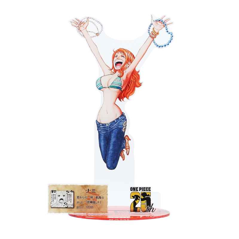 ｏｎｅ ｐｉｅｃｅ アクリルｇｉｇａフィギュア ナミ ｂｂ３ 装飾品 インテリア 集英社ジャンプキャラクターズストア