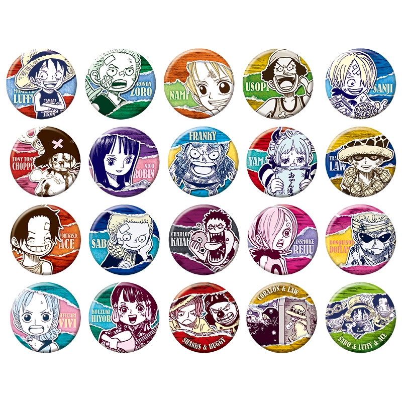 ONE PIECE コレクション缶バッチ - アニメグッズ