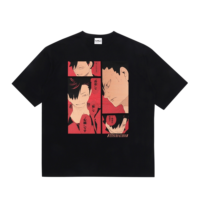 ハイキュー！！』ビッグシルエットＴシャツ “ＨＥＲＯＥＳ” 黒尾鉄朗 