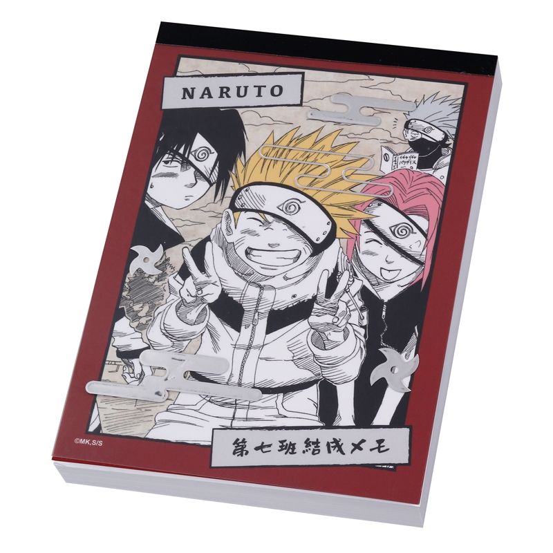 『NARUTO-ナルト-』第七班結成メモ　ブロマイド付き