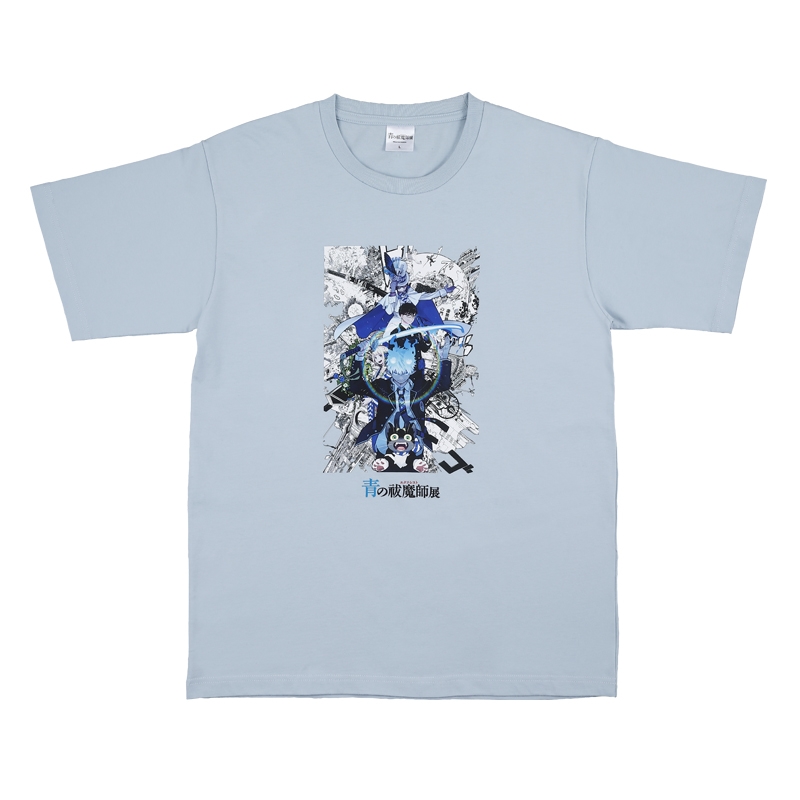 『青の祓魔師』Ｔシャツ　キービジュアル　Ｌサイズ　＜青の祓魔師展＞　ＢＥ１ Lサイズ