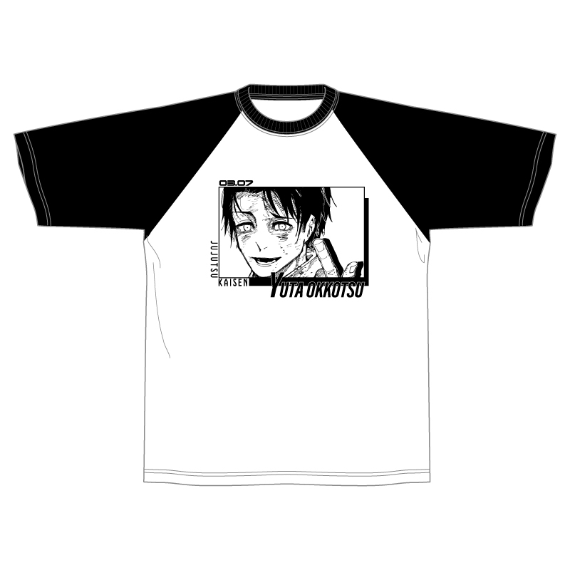 『呪術廻戦』ラグランＴシャツ　“HEROES”　乙骨憂太