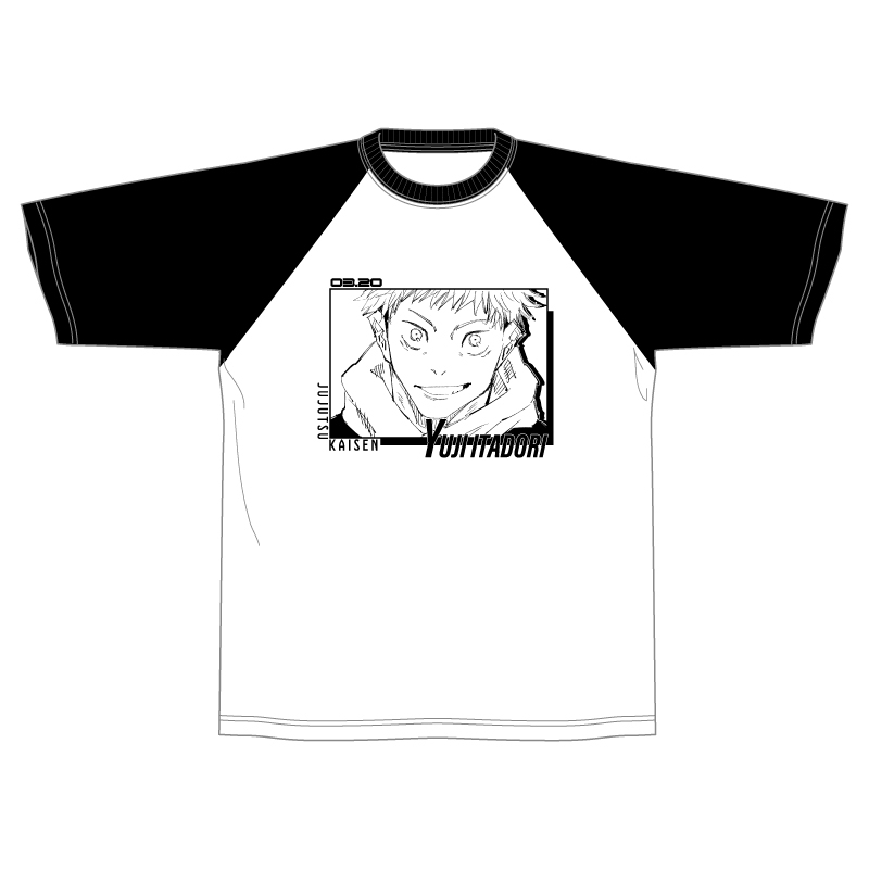 『呪術廻戦』ラグランＴシャツ　“HEROES”　虎杖悠仁