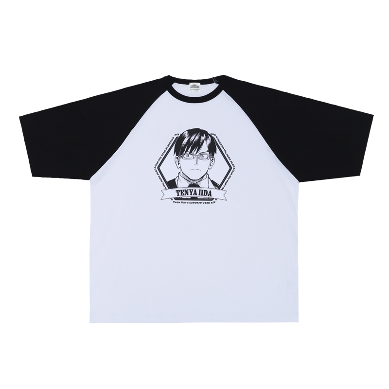 僕のヒーローアカデミア』ラグランTシャツ “HEROES” 飯田天哉