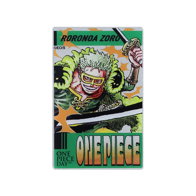 ONE PIECE』メタリックアクリルカード ゾロ ＜ONE