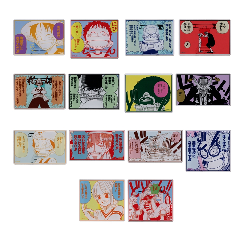 ONE PIECE』名言アクリルバッジコレクション 第1弾 全種