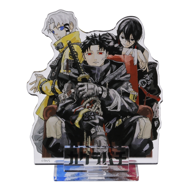 カグラバチ』アクリルフィギュア チヒロ＆伯理＆緋雪 BE4: 装飾品