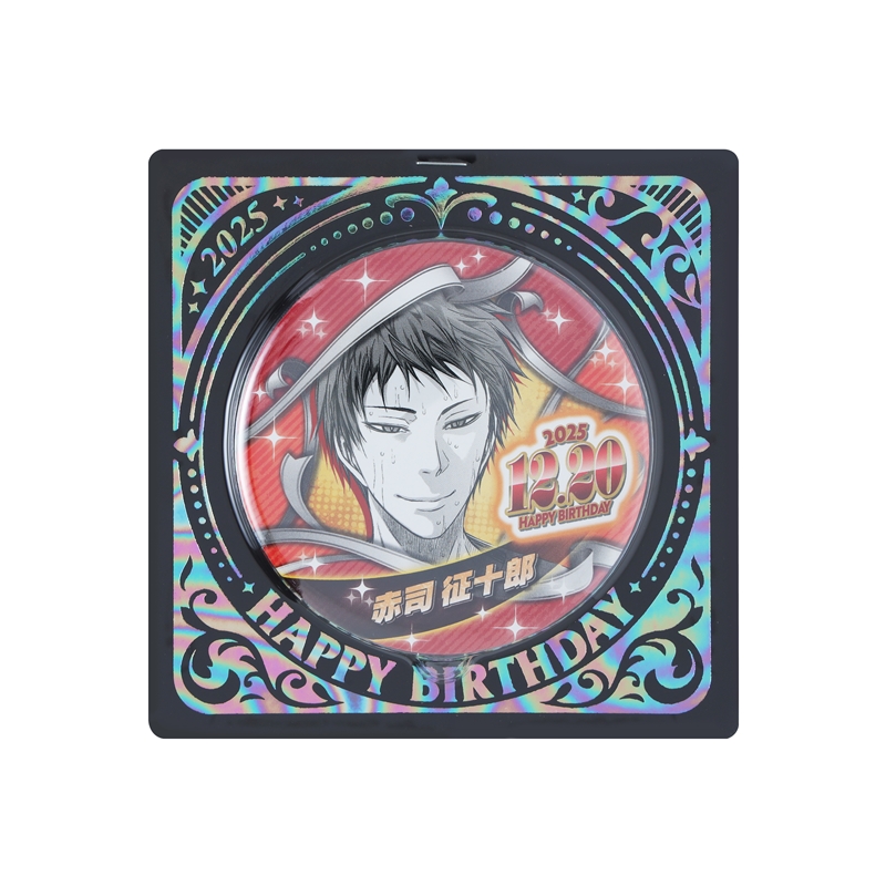 『黒子のバスケ』バースデイ缶バッジ　赤司征十郎