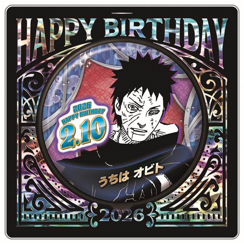 NARUTO－ナルト－』バースデイ缶バッジ うちはオビト
