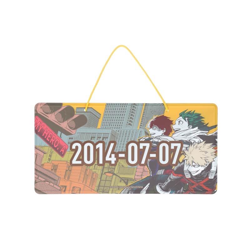 【My Hero Academia】ヒロアカフェア アニバーサリーメタルプレート 僕のヒーローアカデミア』アニバーサリーメタルプレート BF1: 装飾