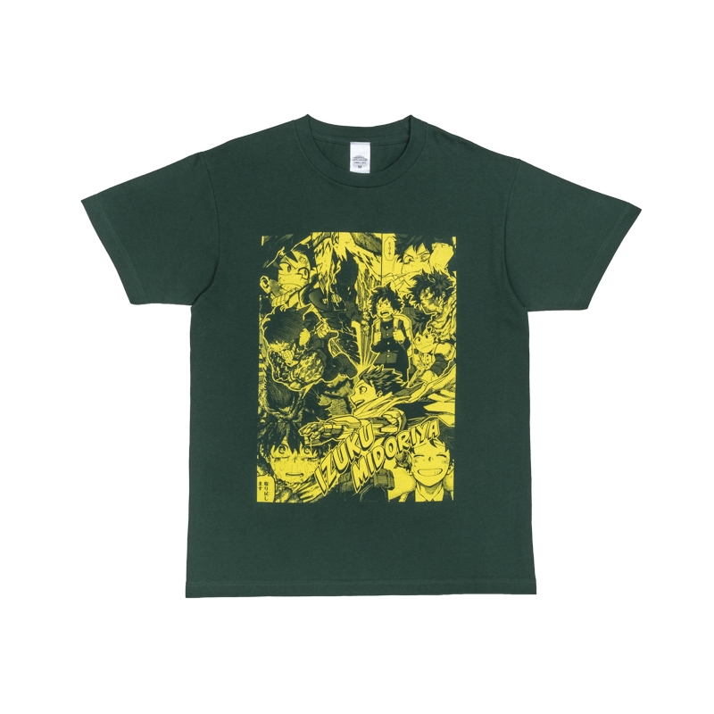 『僕のヒーローアカデミア』メモリアルＴシャツ　緑谷出久　Ｌサイズ