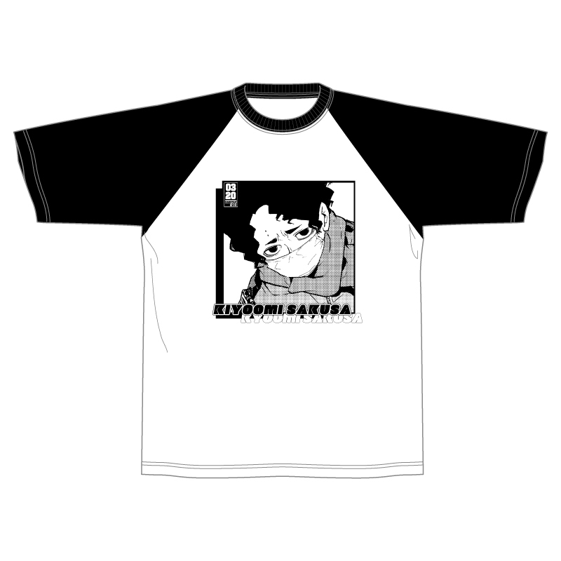 ハイキュー！！』ラグランTシャツ “HEROES” 佐久早聖臣 BF1