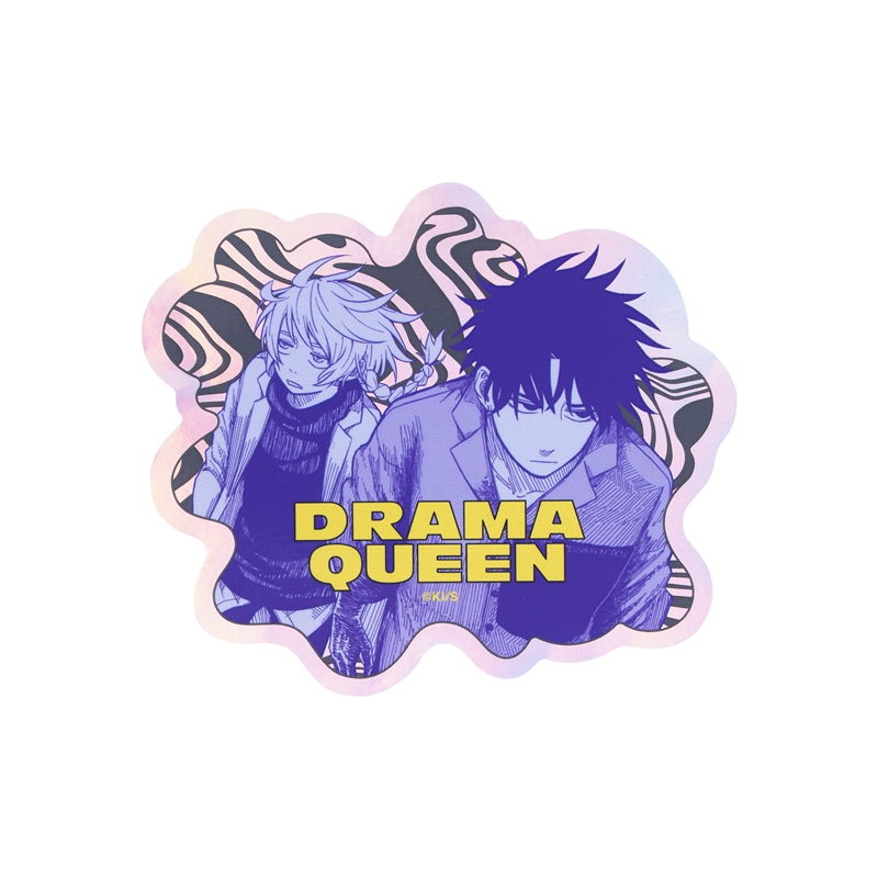 『ドラマクイン』オーロラシャインステッカー（１００×１００ｍｍ以内変形サイズ）　ＢＦ１－ＪＮＰＧ