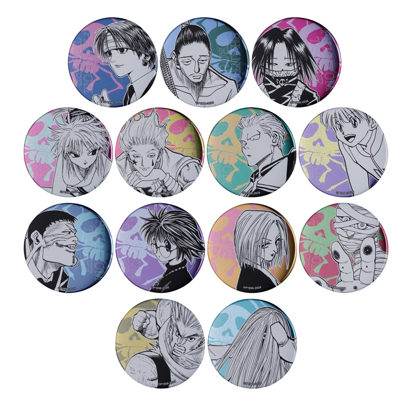 『ＨＵＮＴＥＲ×ＨＵＮＴＥＲ』デコレクション缶バッジ　第２弾　幻影旅団　（全１３種／ランダム１種入り）　ＢＦ１