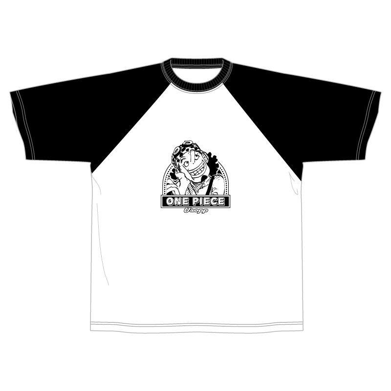 『ONE PIECE』ラグランTシャツ　“HEROES”　ウソップ