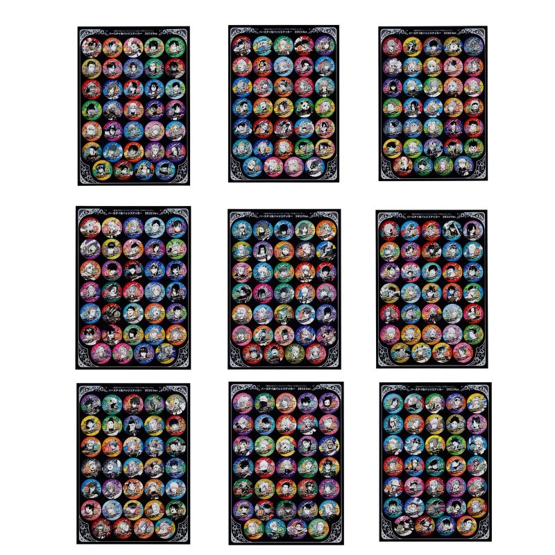 「週刊少年ジャンプ」「ジャンプSQ.」「少年ジャンプ＋」バースデイ缶バッジステッカー　2025Ver.　（306枚）