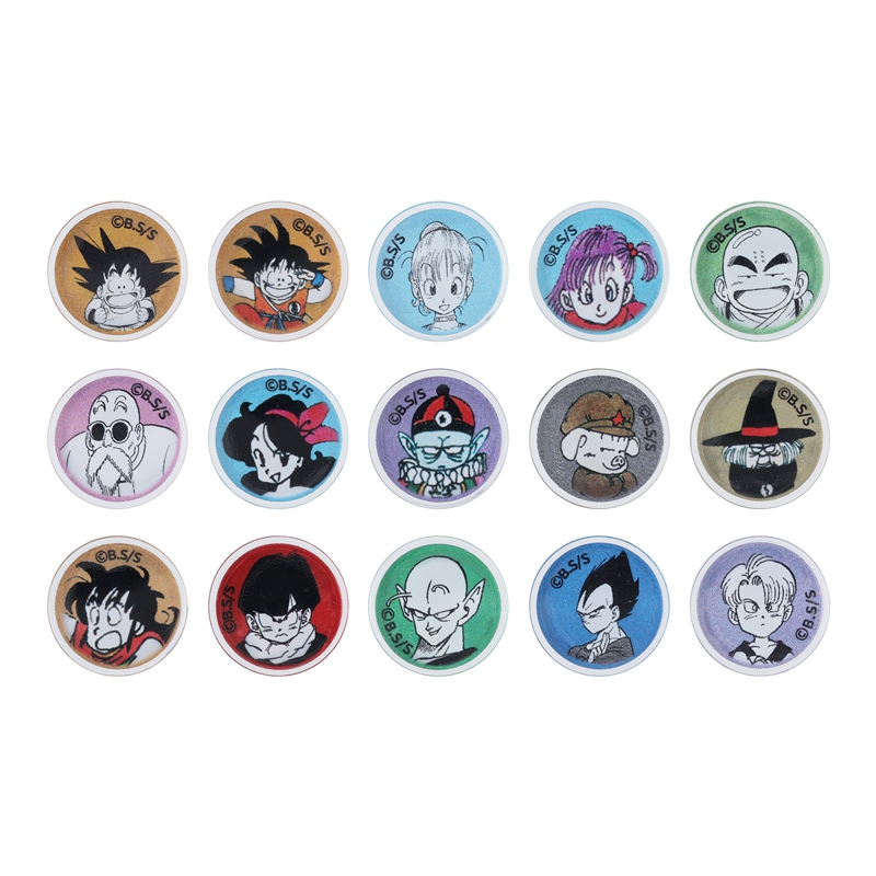 『ＤＲＡＧＯＮ　ＢＡＬＬ』まんまるアクリルシール（１５枚入り）　ＢＦ２