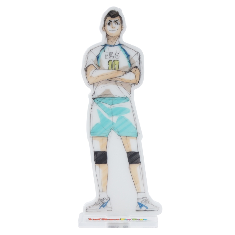 ＪＣＳ限定　『ハイキュー！！』　キャラパネ軍団！！アクリルスタンド　［８９　白馬芽生］　＜ハイキュー！！　ＦＡＮ　ＰＡＲＫ　－ｍｅｍｏｒｉａｌ－＞　ＢＦ１