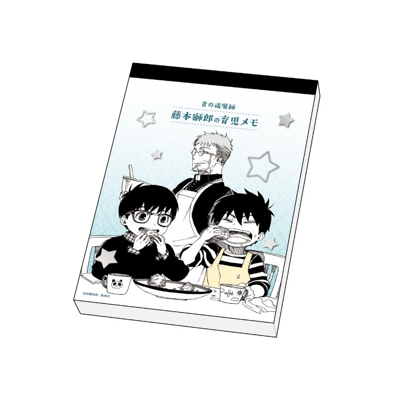 『青の祓魔師』藤本獅郎の育児メモ　ブロマイド付き　ＢＦ２