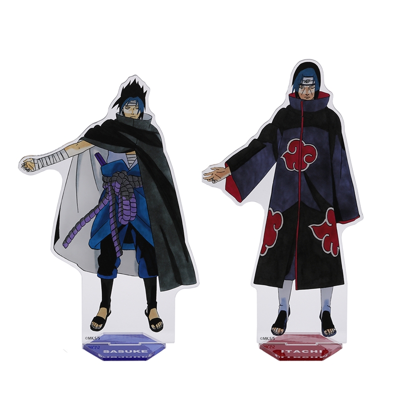 『ＮＡＲＵＴＯ－ナルト－』アクリルＭＥＧＡフィギュアＷ　サスケ＆イタチ　ＢＦ２－ＴＪＳ