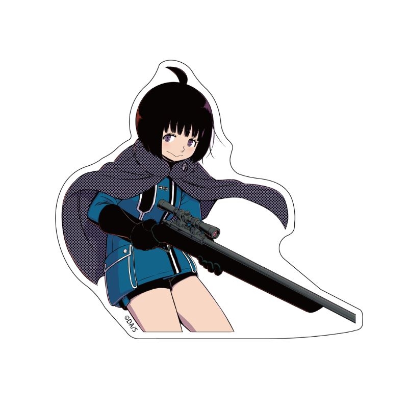 『ワールドトリガー』ダイカットステッカー　雨取千佳