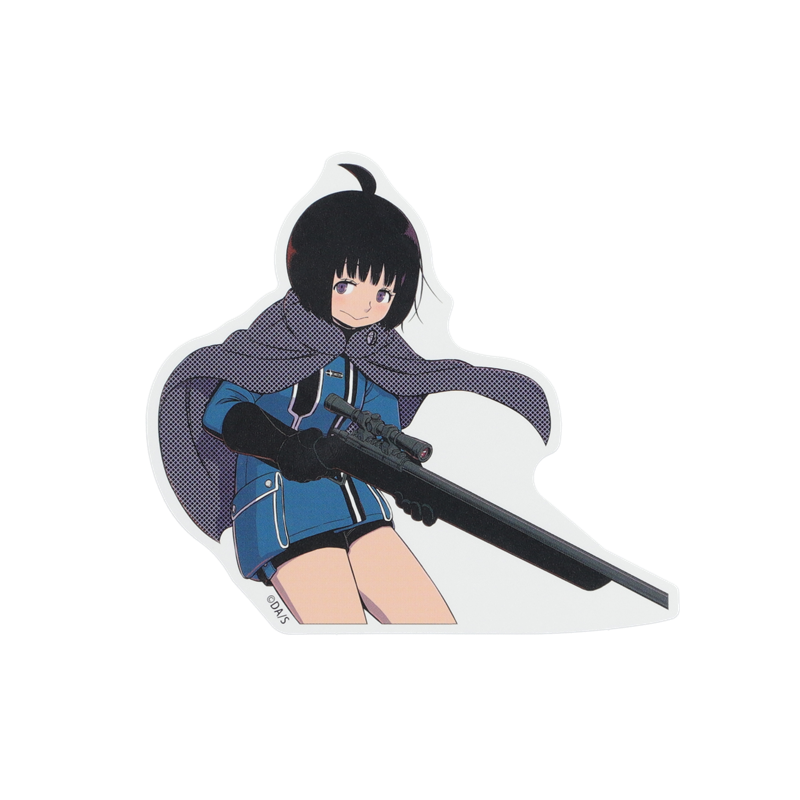 『ワールドトリガー』ダイカットステッカー　雨取千佳　ＢＦ２