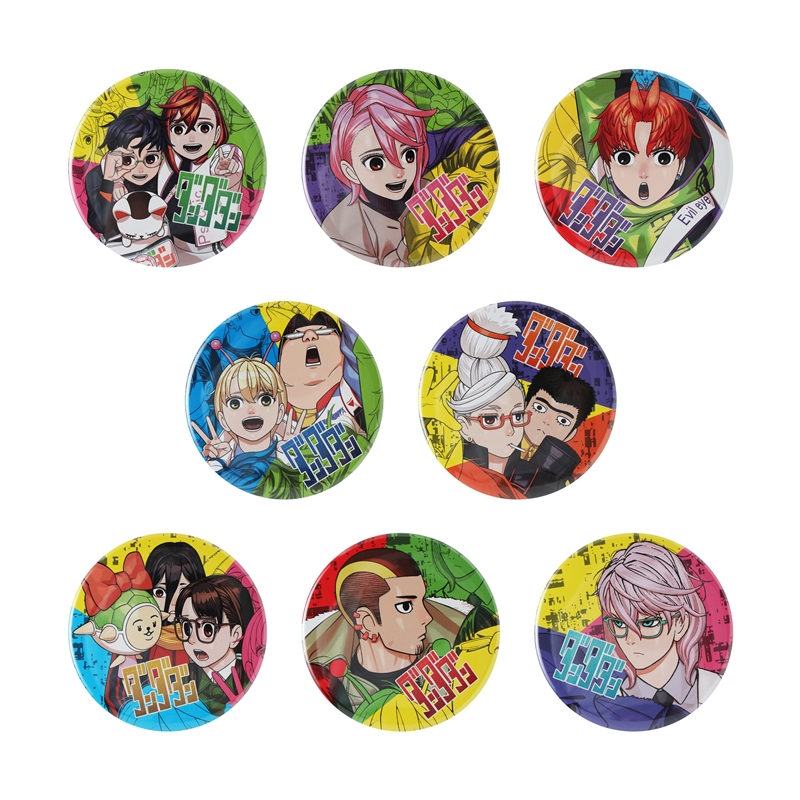 『ダンダダン』コレクション缶バッジ　５周年記念描き下ろしイラストＶｅｒ．　（全８種／ランダム１種入り）　ＢＦ３