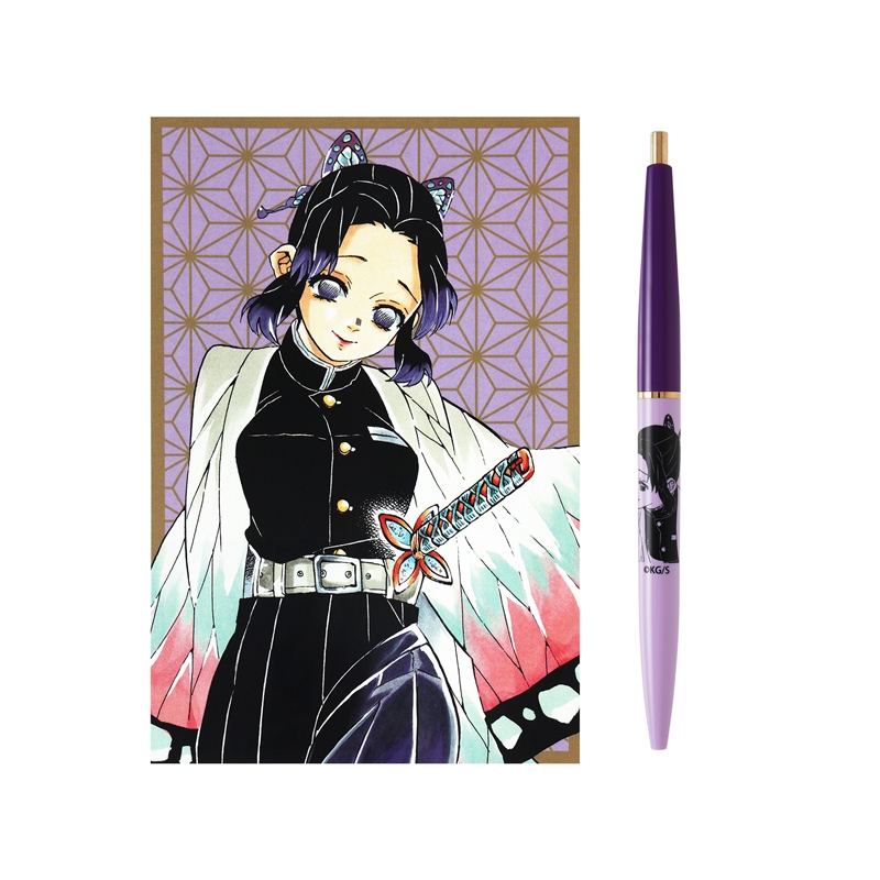 『鬼滅の刃』バイカラーボールペン（ポストカード付き） 胡蝶しのぶ