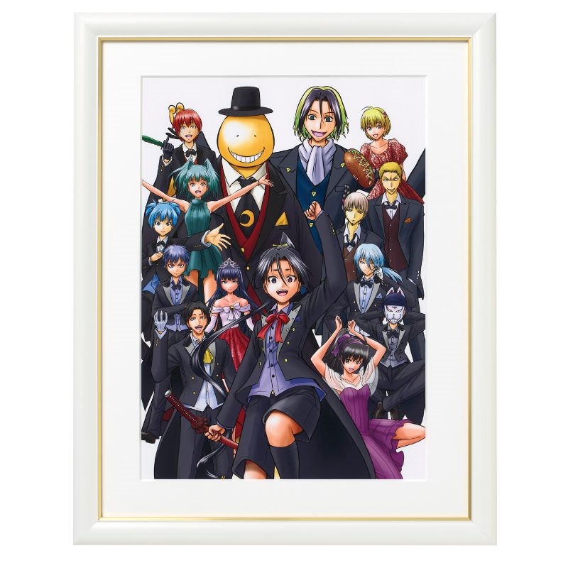 「松井優征原画展」額装高精細カラーアート　［キービジュアル］　ＢＦ３