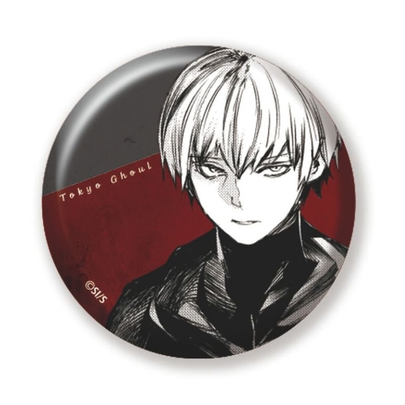 完全受注生産「週刊ヤングジャンプ」オールスター缶バッジ　『東京喰種トーキョーグール』　第１弾　［２　金木研］　ＢＦ４